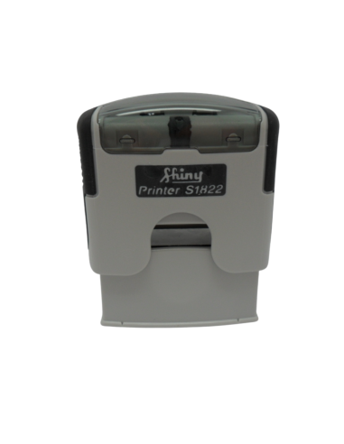 Timbro Autoinchiostrante SHINY S1H22  misura 38X14 mm. 4 righi di testo